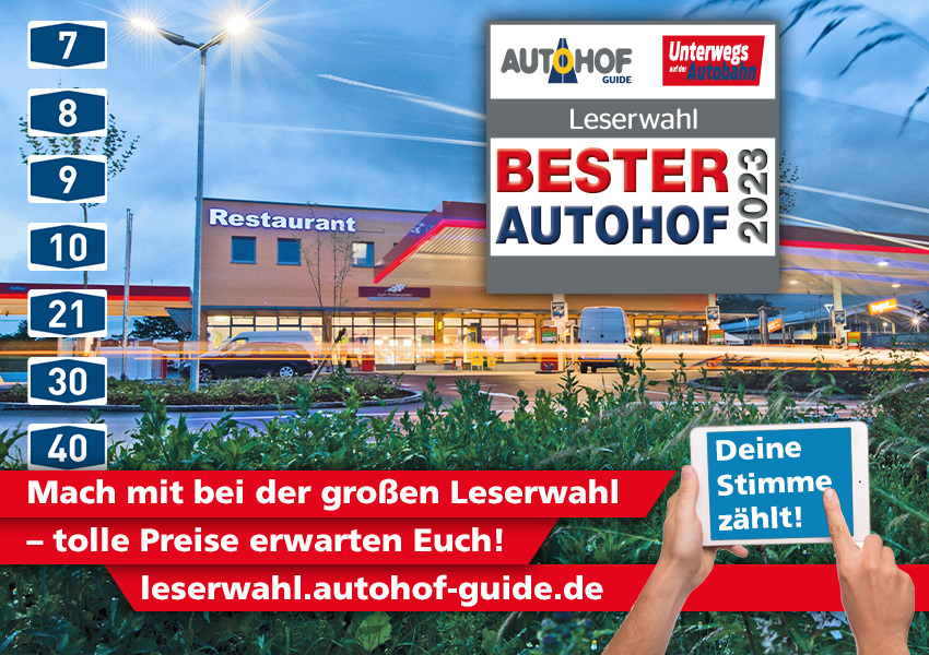 Leser- und Expertenwahl Bester Autohof 2023