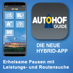 Autohof Guide Hybrid-App für iPhone und Smartphone