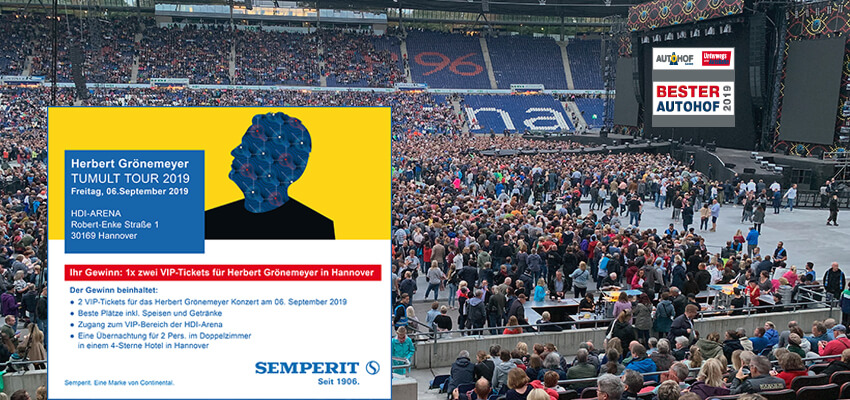 HDI-Arena kurz vor dem Konzert