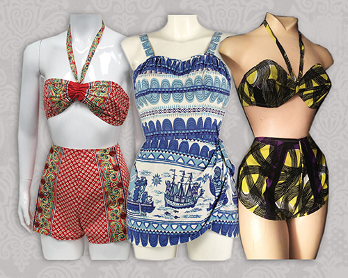 Bikini Geschichte: Die Sammlung umfasst schon mehr als 500 historisch wertvolle Stücke. In der Ausstellung des Bademoden Museums werden die Badeanzüge thematisch inszeniert. Bikini Geschichte: Die Sammlung umfasst schon mehr als 500 historisch wertvolle Stücke. In der Ausstellung des Bademoden Museums werden die Badeanzüge thematisch inszeniert.