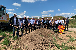 Spatenstich für den businessPARK Wörrstadt mit 24-Autohof
