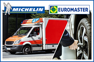 Michelin spendet Reifen für Krankenwagen
