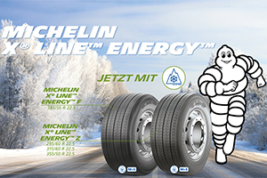 MICHELIN X® Line™ Energy™: Kraftstoffeffizient in den Winter durchstarten