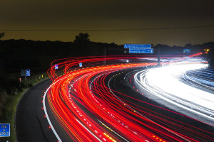 Motorschaden auf der Autobahn
